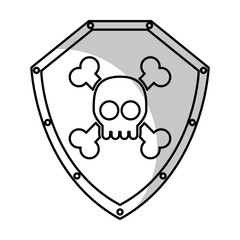 shield security isolated icon vector illustration design