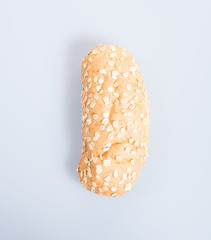 bread or oat bread on the background.