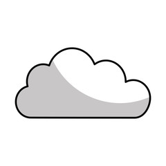 cloud computing isolated icon vector illustration design
