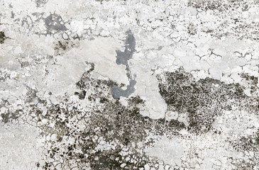 Traces of time on wall. Old concrete background. Faded walls. Abstract textures.