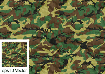 Obraz premium Camouflage pattern vector