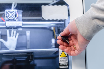 3d printing in progress