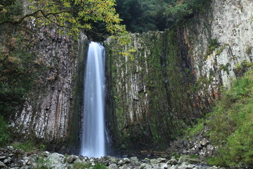 Fototapeta na wymiar 鹿目の滝　熊本県