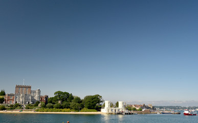 Naklejka premium Brownsea Island in Poole Harbour, Dorset