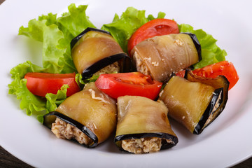 Eggplant rolls