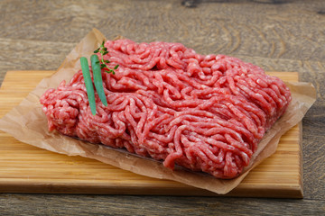 Minced beef