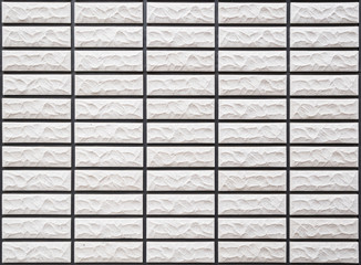 white granite brick texture with dark line, pattern for background