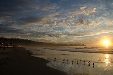 Sunset at La Jolla Bay