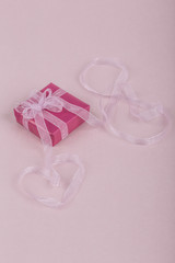 pink gift box