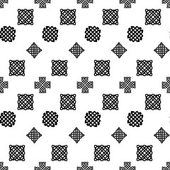 Celtic knot seamless pattern