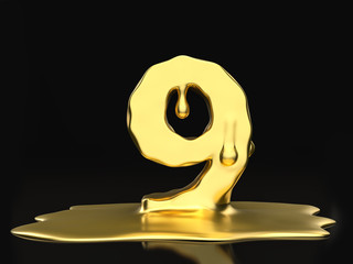 Liquid gold number nine