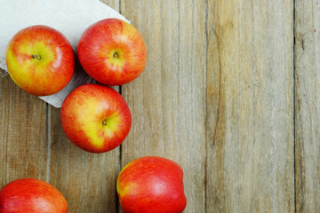 Red apple.