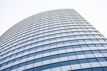 View of skyscraper windows