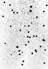 speckled graffiti background in black on white