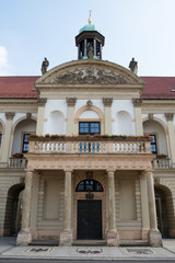 Fototapeta na wymiar Altes Rathaus in Magdeburg, Sachsen-Anhalt