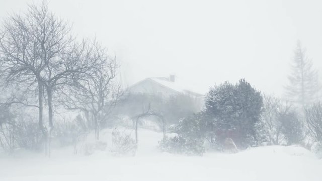 Video of a snow storm in austria