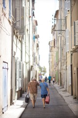 Dans les rues de Marseille