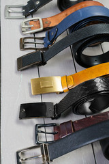 Many kinds of belts