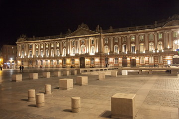Fototapeta na wymiar Francia,Tolosa,il Palazzo del Campidoglio.