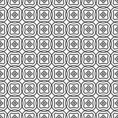 Seamless pattern, geometric shapes.