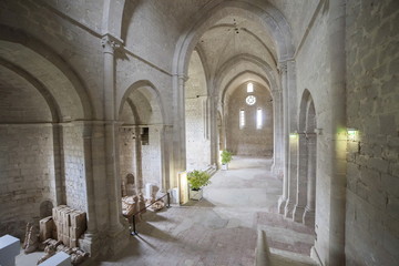 Obraz premium Francia,Guascogna,Abbazia di Flaran,interno.
