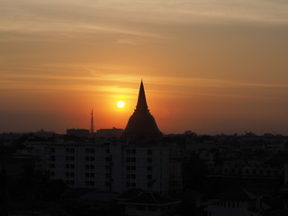 Obraz premium Phrapathom Chedi