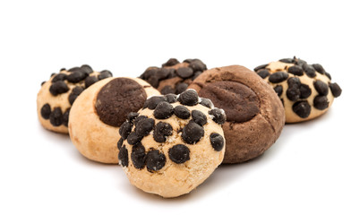 cookies with chocolate drops