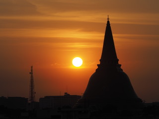 Obraz premium Phrapathom Chedi