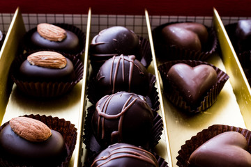 Assortment of Chocolates in box