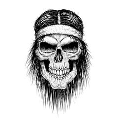 Obraz premium skull head