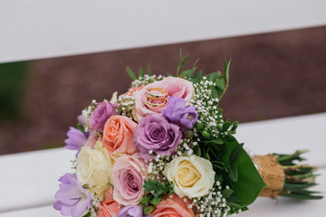 flowers wedding bride bouquet	