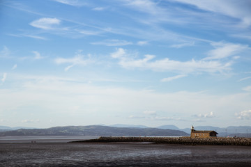A beautiful view of Morecambe lighthouse