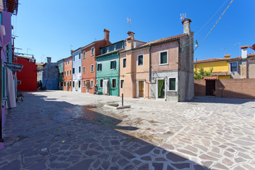 Burano island, Venice, Italy