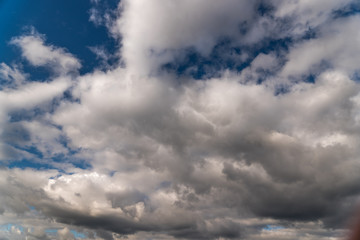 dramatische Wolken
