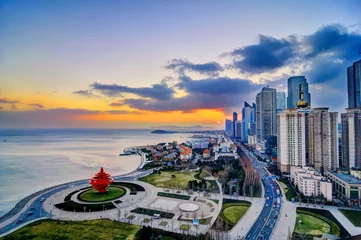 Foto op Plexiglas China Stadsplein, Qingdao, China