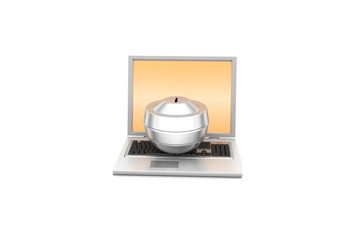 Online money concept