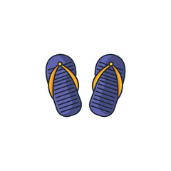 Beach Travel Logo Icon Vector Element