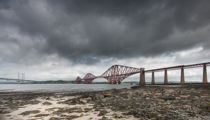 Forth Bridge is a cantilever railway bridge over the Firth of Forth