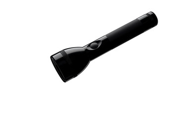 Flashlight on White Background