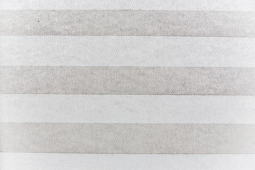 White textile blind window shade
