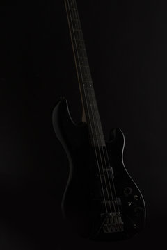 black vintage bass