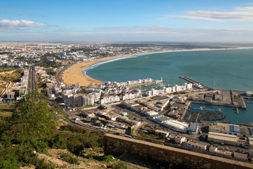 Obraz premium Agadir View From The Top