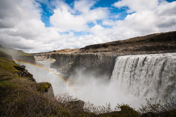 Cascata islandese (Dettifoss)