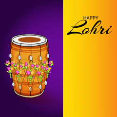Obraz na płótnie Canvas Happy Lohri celebration.