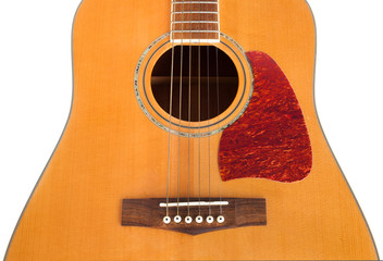 Fototapeta premium Acoustic guitar detail