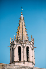 Fototapeta na wymiar Ancient Old Christian temple St Martial in Avignon, France