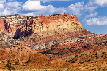 Sandstone Mountain Capitol Reef National Park Torrey Utah