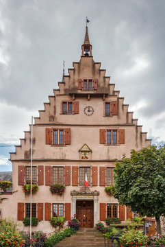 City hall, Dambach-la-Ville, France
