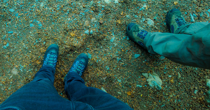 Hiking in Mountains