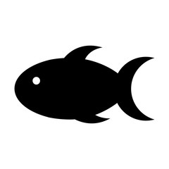 cute fish mascot isolated icon vector illustration design